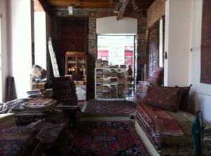 interni negozio tappeti persiani